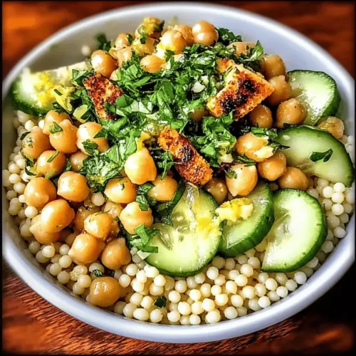 Lemon Herb Couscous Bowl