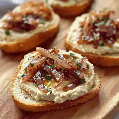 Caramelized Onions Hummus