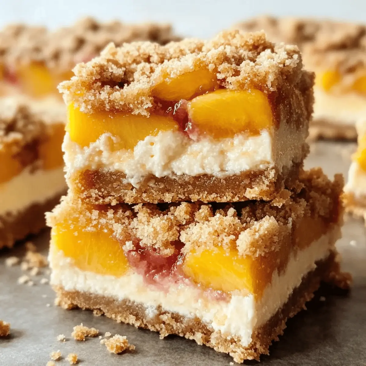 Peaches and Cream Desserts