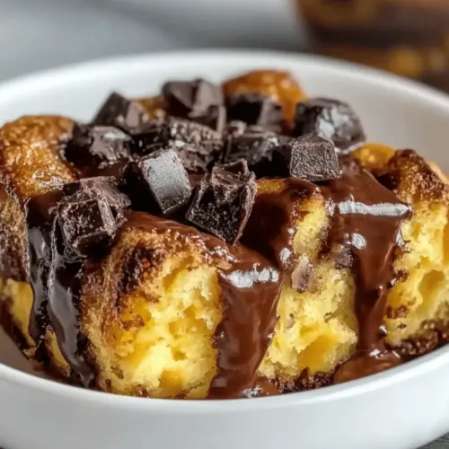 Chocolate Croissant Breakfast Bake