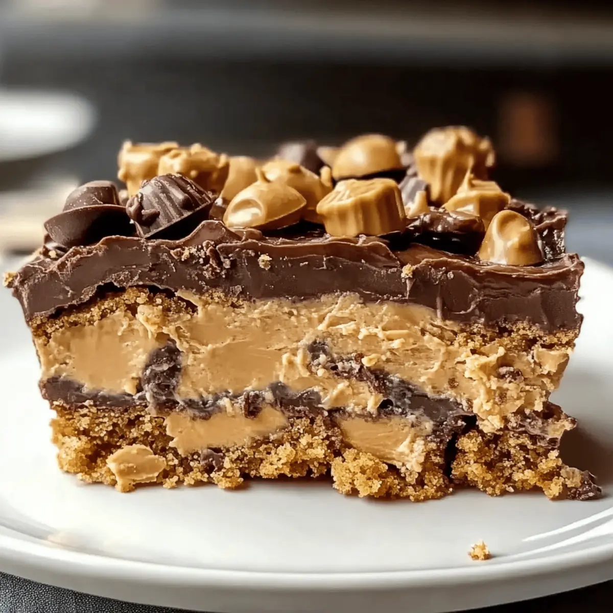 Peanut Butter Cup Dump Cake