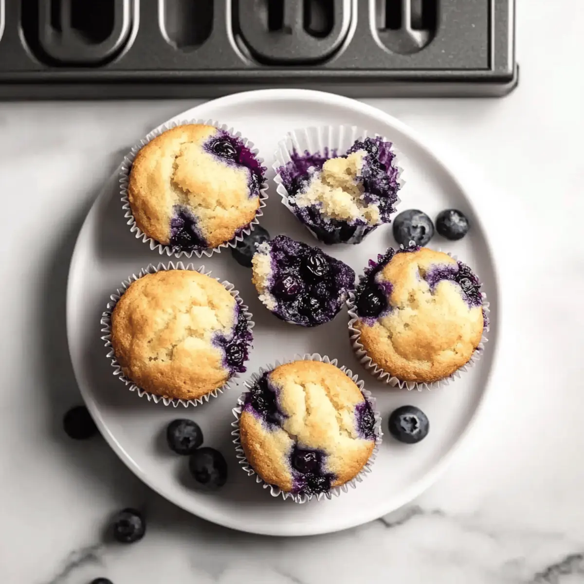 Blueberry Protein Muffins