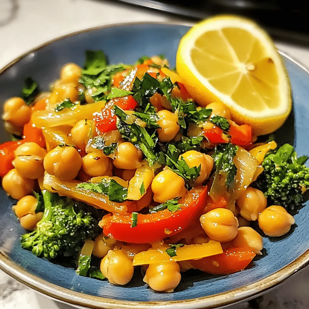 Zesty Lemon Chickpea Stir Fry: Quick, Healthy, and Delicious 4 Lemon Chickpea Stir Fry