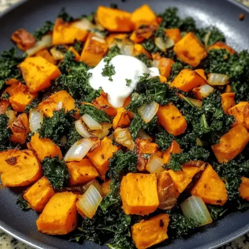 Sweet Potato Kale Hash