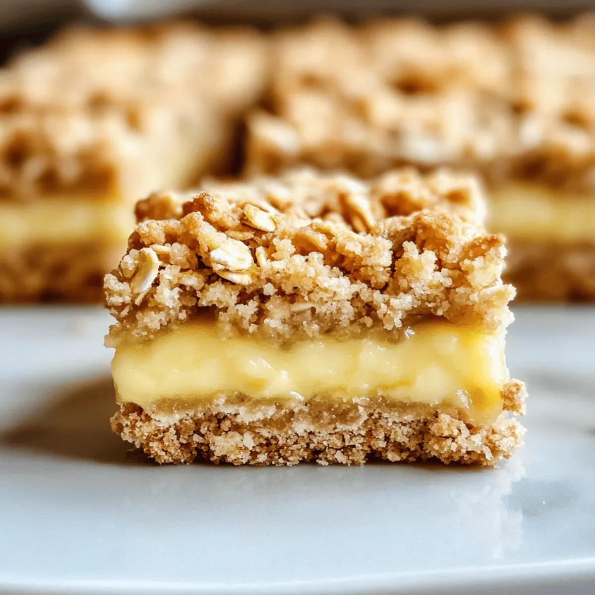 Zesty Lemon Oatmeal Crumble Bars for a Sweet Escape 4 Lemon Oatmeal Crumble Bars