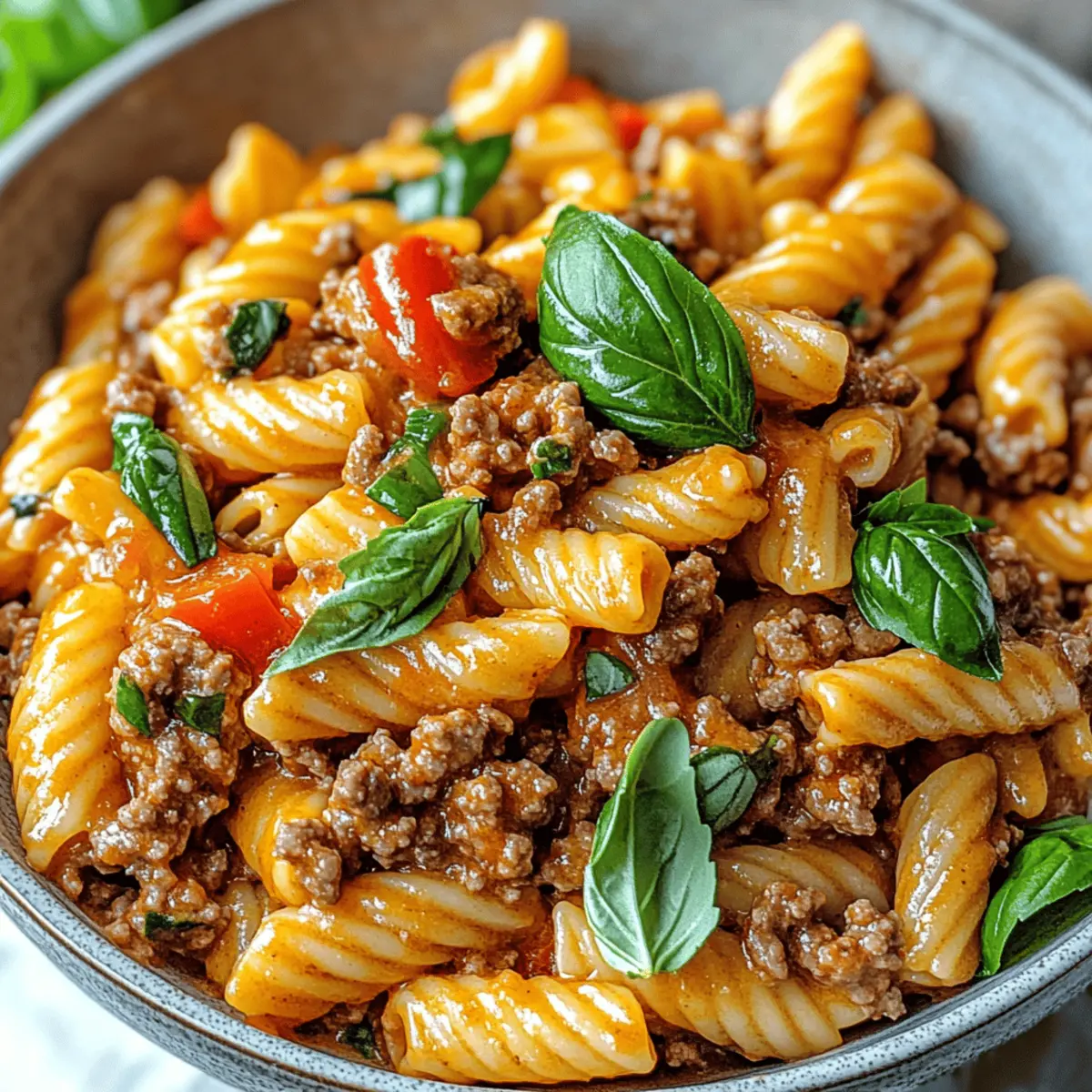 Creamy Beef Pasta