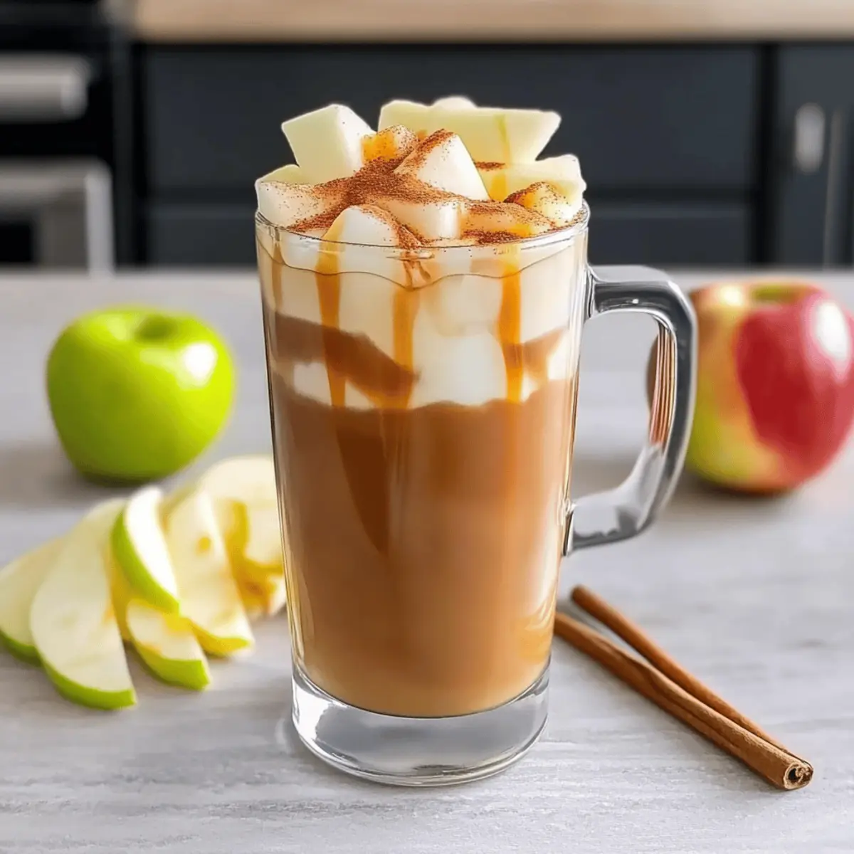 Caramel Apple Spice Iced Coffee z50lln