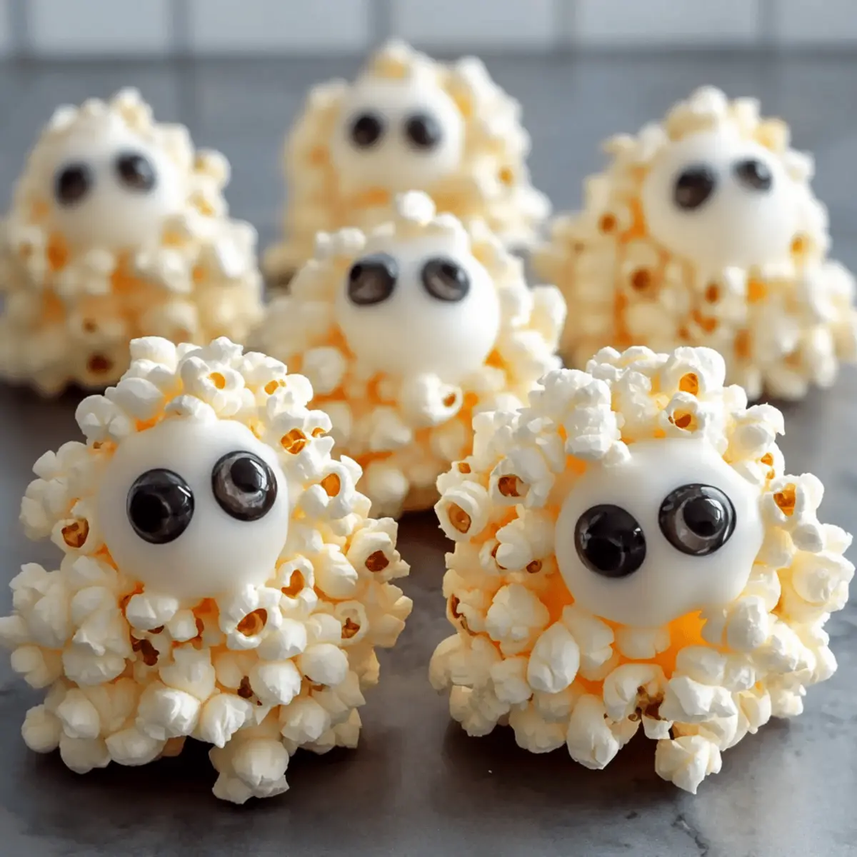 Ghost Popcorn Balls pthcur