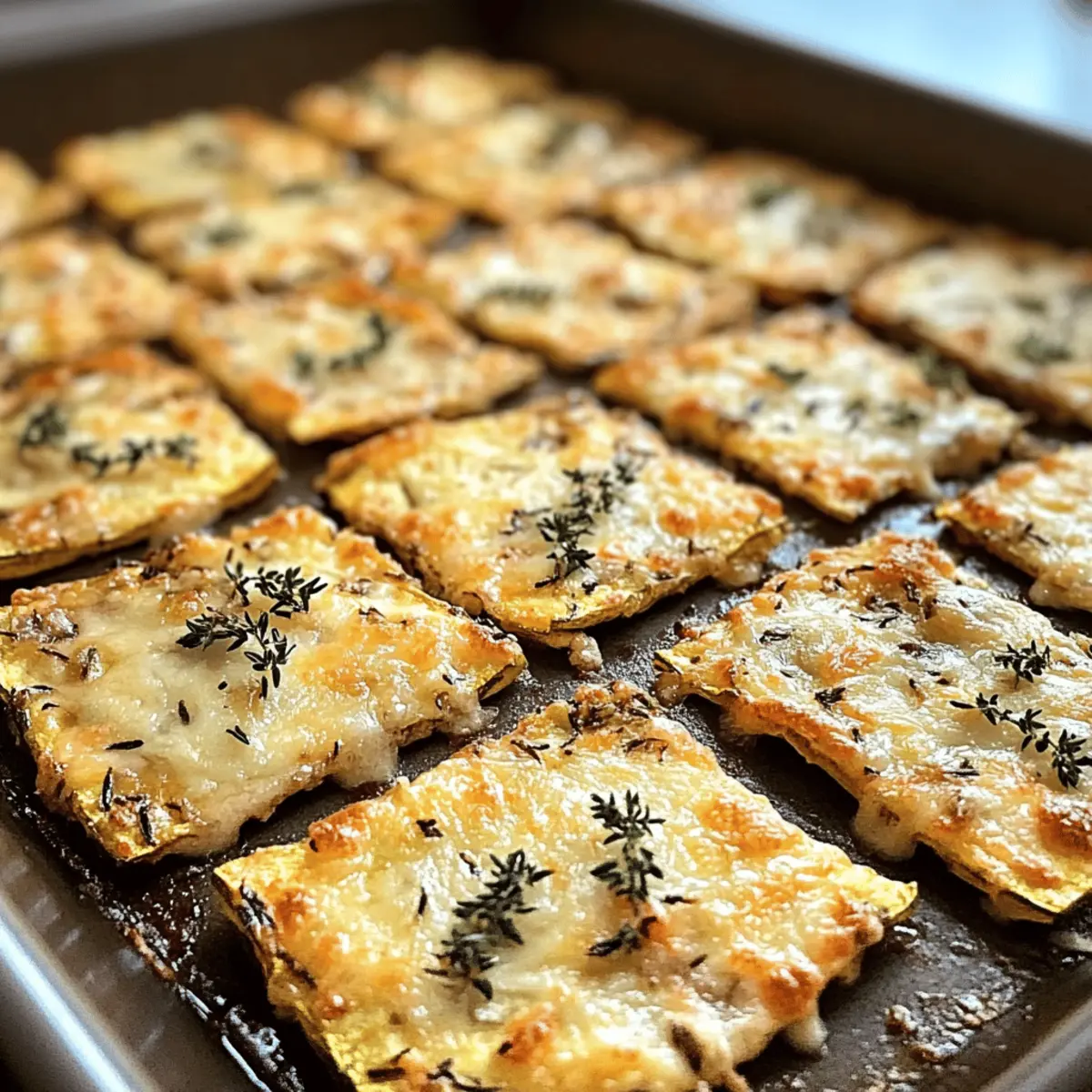 Herb Infused Keto Cheese Crackers ppnoma