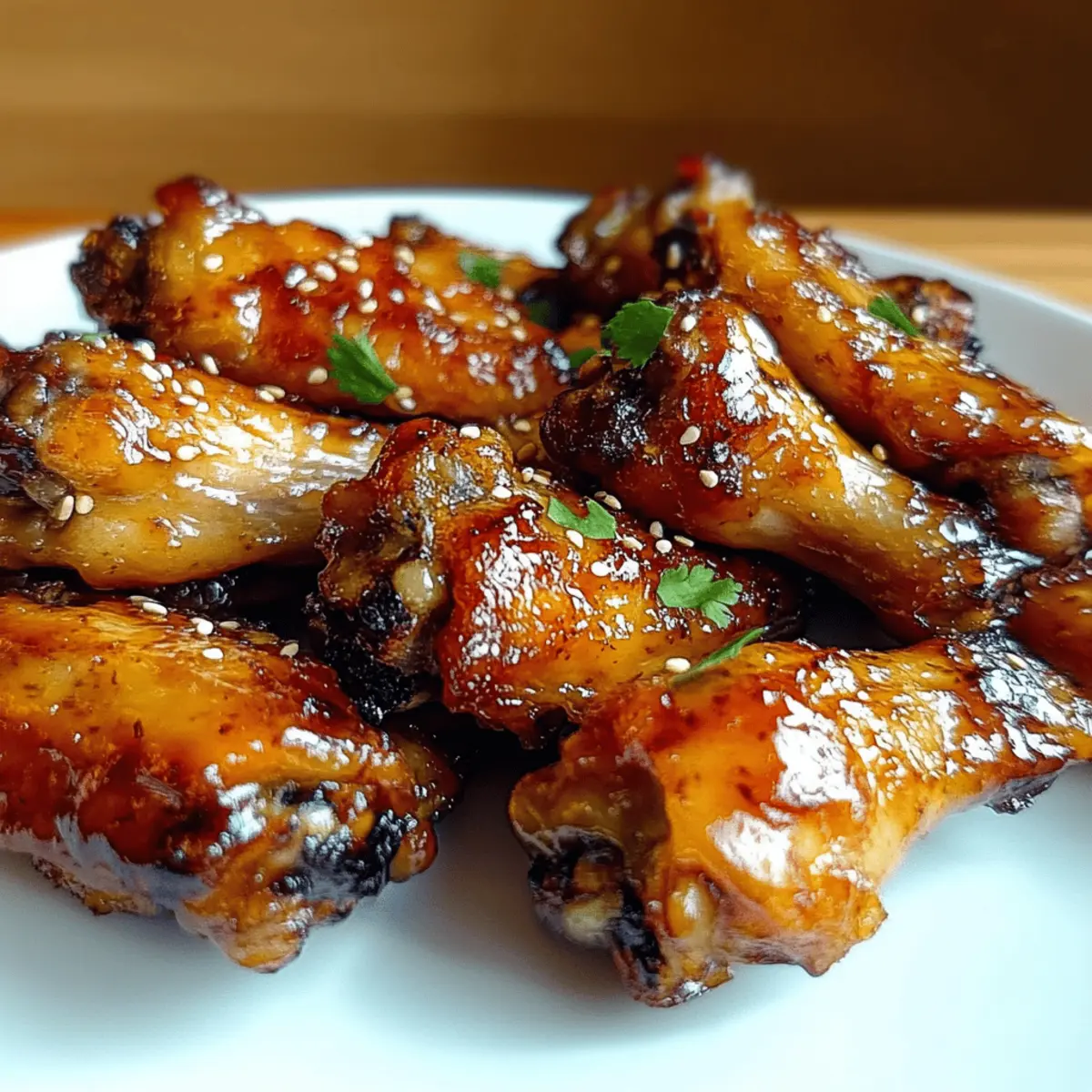 Teriyaki Chicken Wings syrfvs