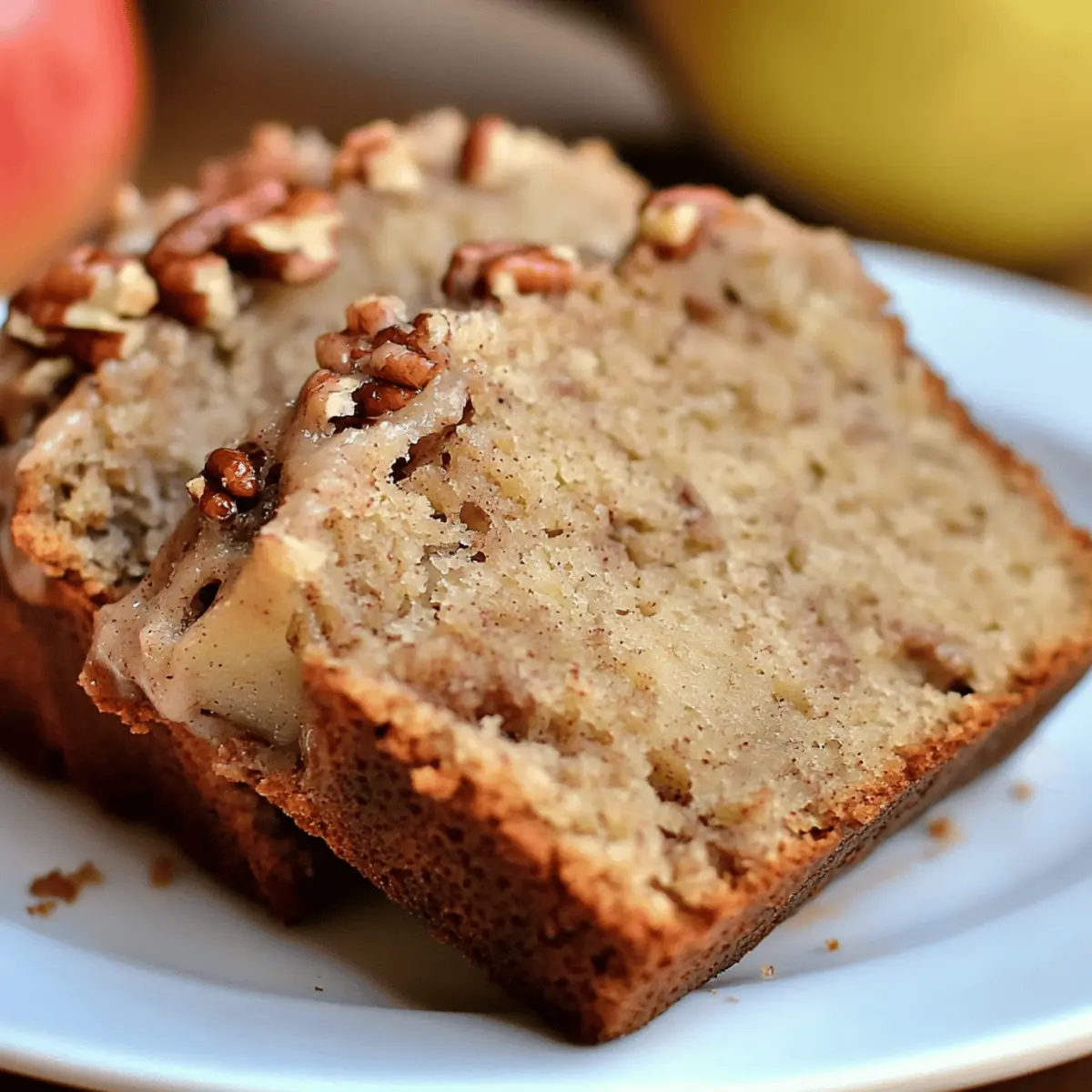 Apple Bread with Cinnamon Pecan Crunch wcg5kv