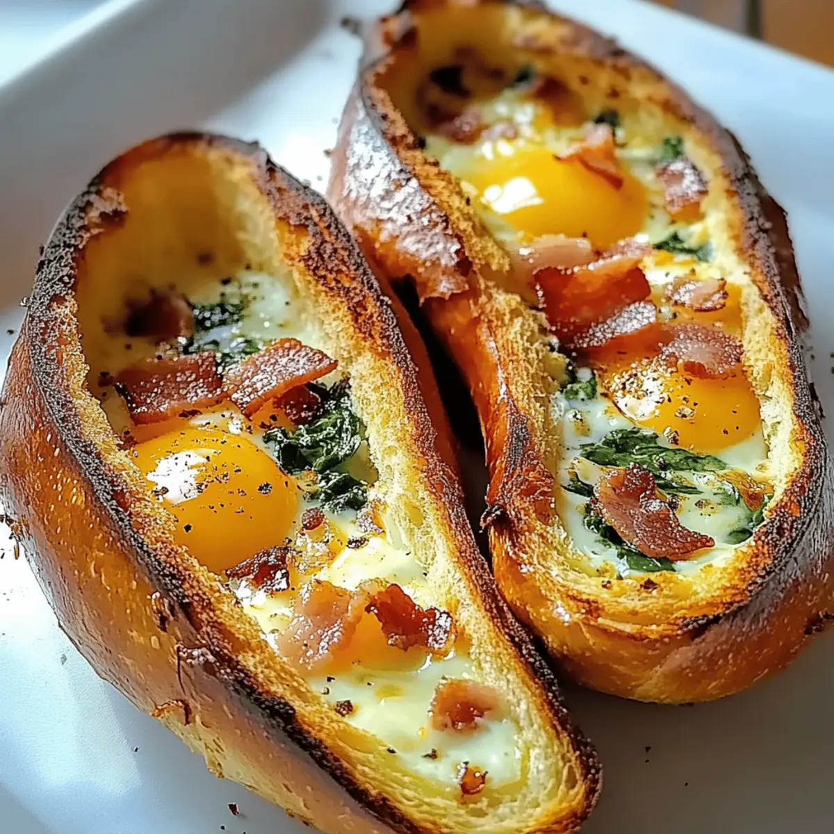 Baked Egg Boats isi6lb