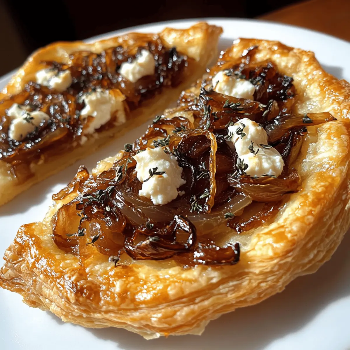 Caramelized Onion and Goat Cheese Tarts inwtk3