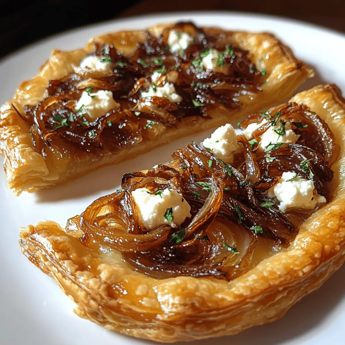Caramelized Onion and Goat Cheese Tarts lt83fd