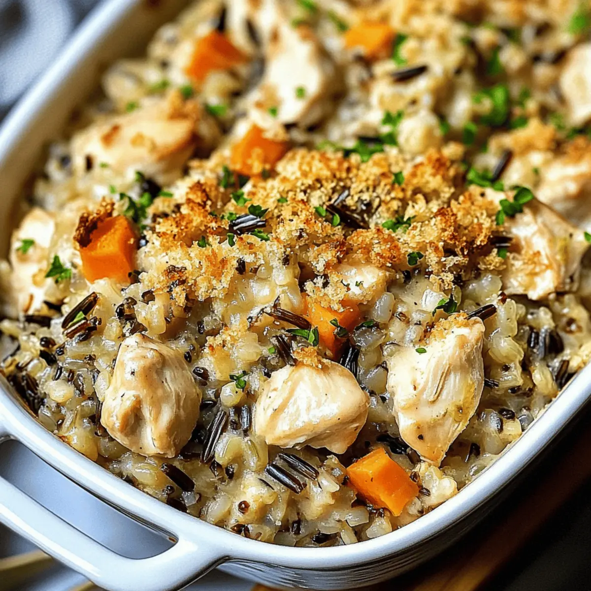 Chicken Wild Rice Casserole j0g3zv