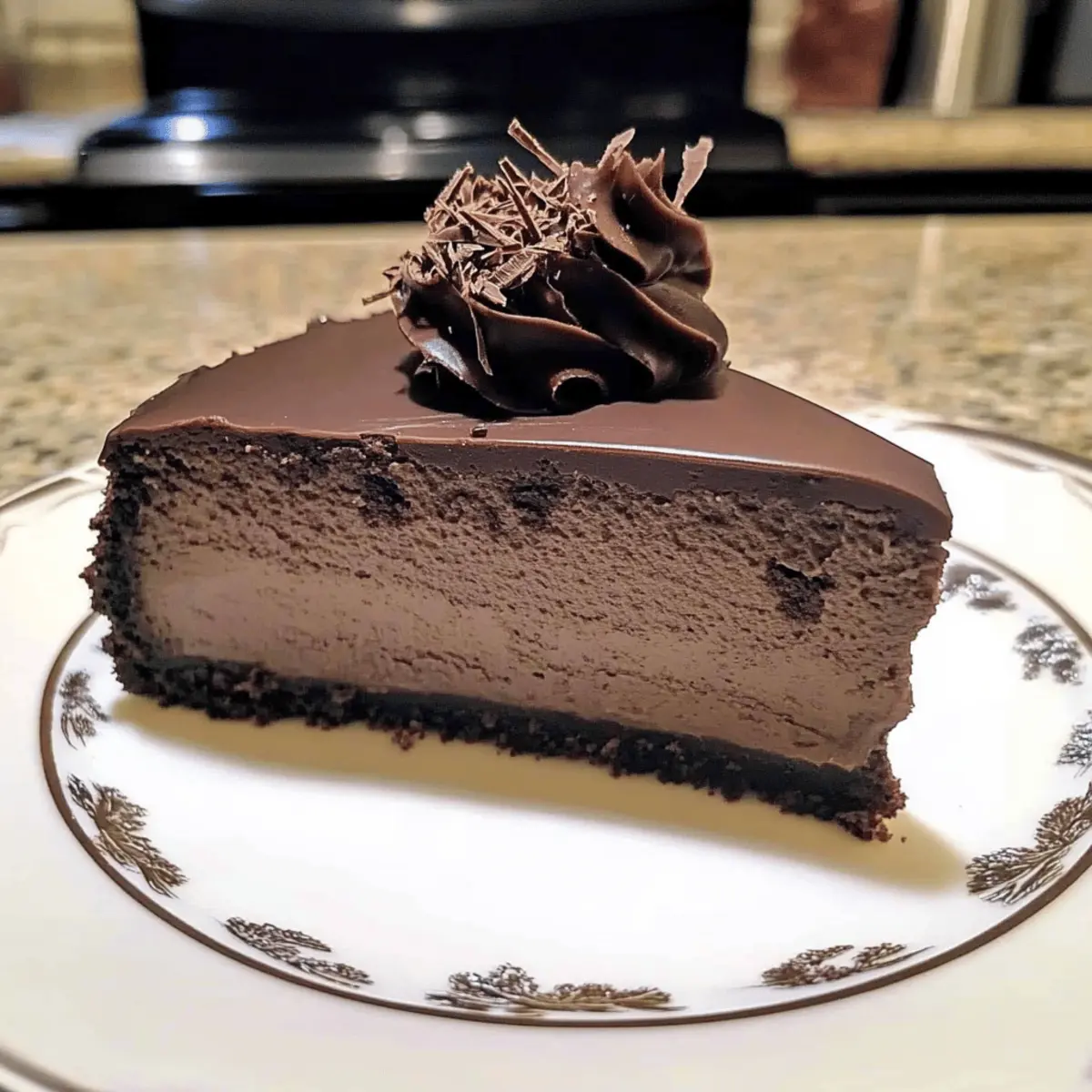 Indulge in Chocolate Fudge Truffle Cheesecake Bliss 3