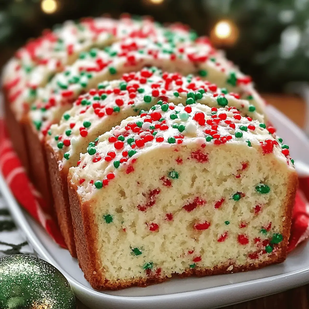 Christmas Sprinkle Buttermilk Bread ohustq