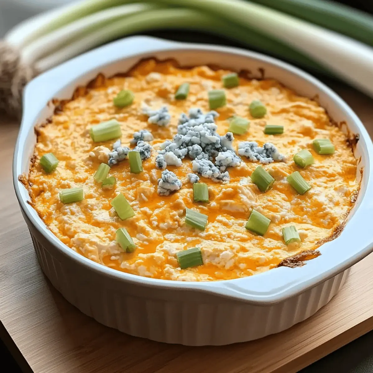 Cottage Cheese Buffalo Chicken Dip cidkkc
