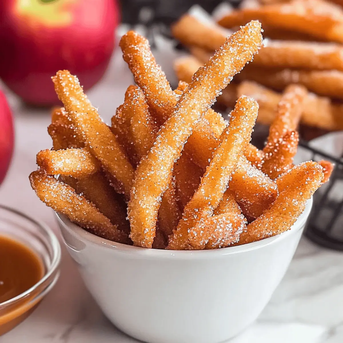 Crispy Air Fryer Apple Fries lf19rq