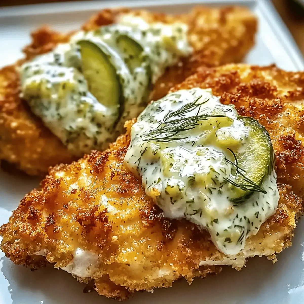 Crispy Dill Pickle Parmesan Chicken zmma1g