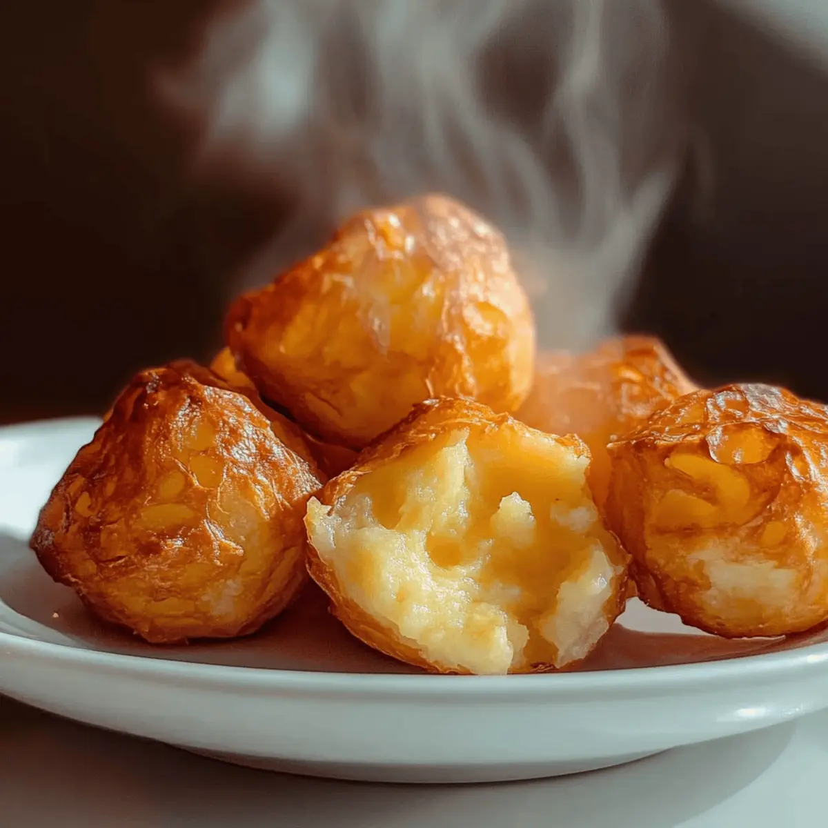 Crispy Mashed Potato Cheese Puffs jugwnk