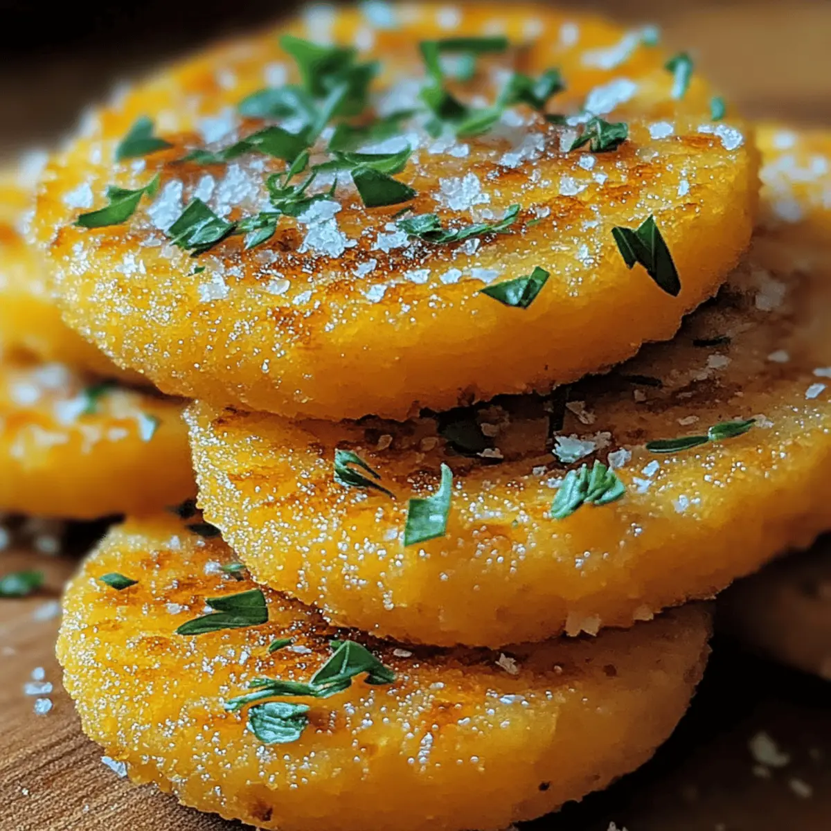 Crispy Parmesan Polenta Rounds: Your New Favorite Snack 3 Crispy Parmesan Polenta Rounds cgirvb