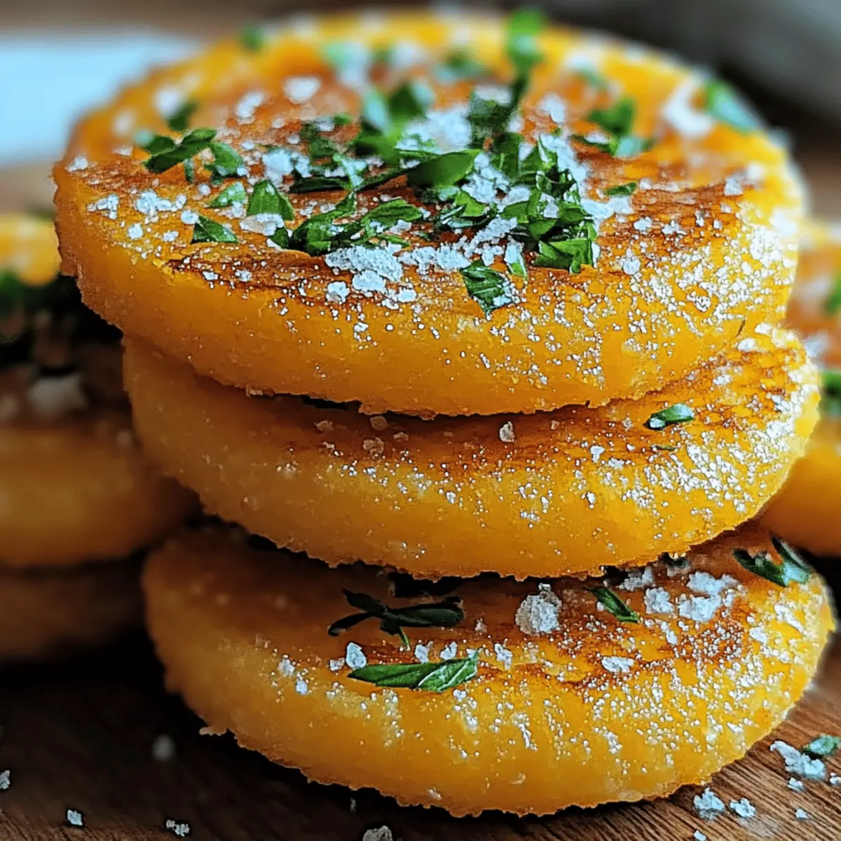 Crispy Parmesan Polenta Rounds: Your New Favorite Snack 2 Crispy Parmesan Polenta Rounds mdzny9