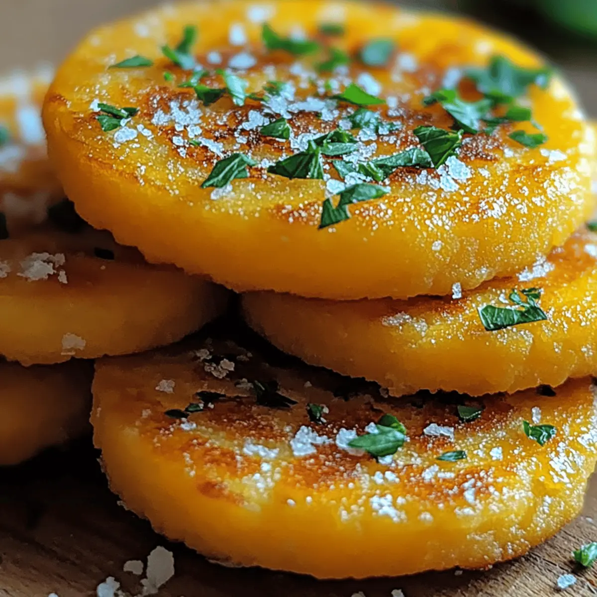 Crispy Parmesan Polenta Rounds: Your New Favorite Snack 1 Crispy Parmesan Polenta Rounds pf4izy