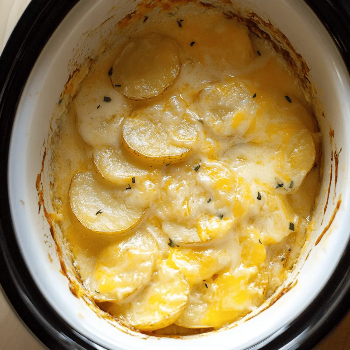 Crock Pot Scalloped Potatoes