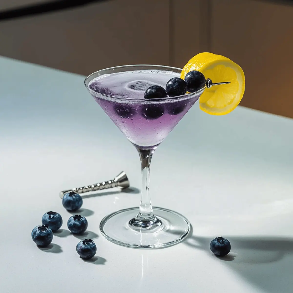 Frostbite Blueberry Martini Cocktail o7nojv