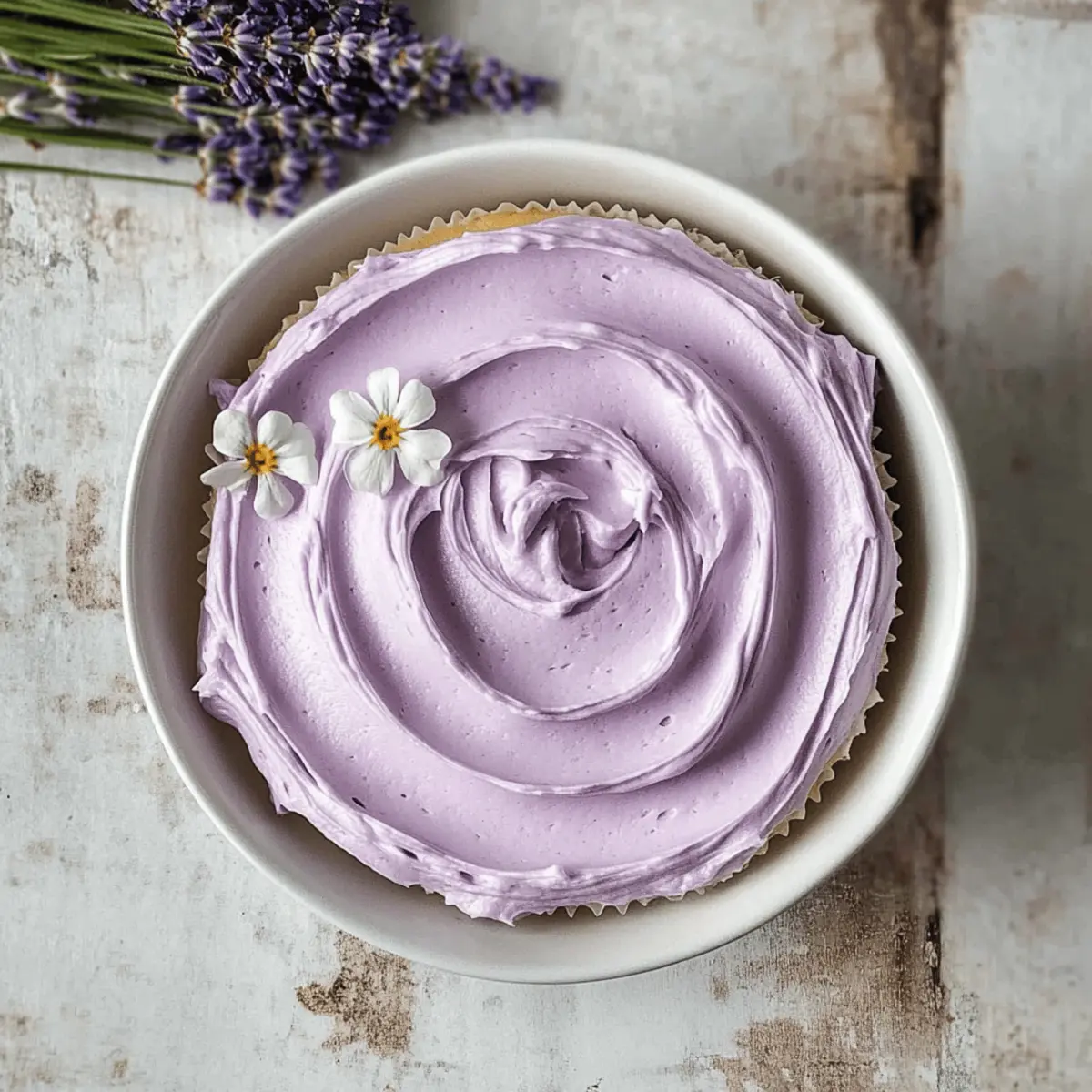 Lavender Buttercream Frosting zfdrlv