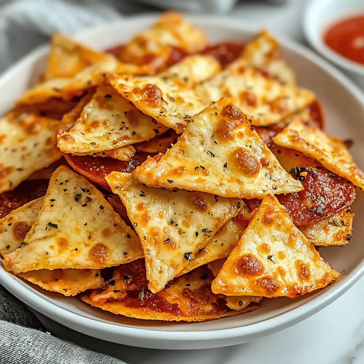Pizza chips oeh3al