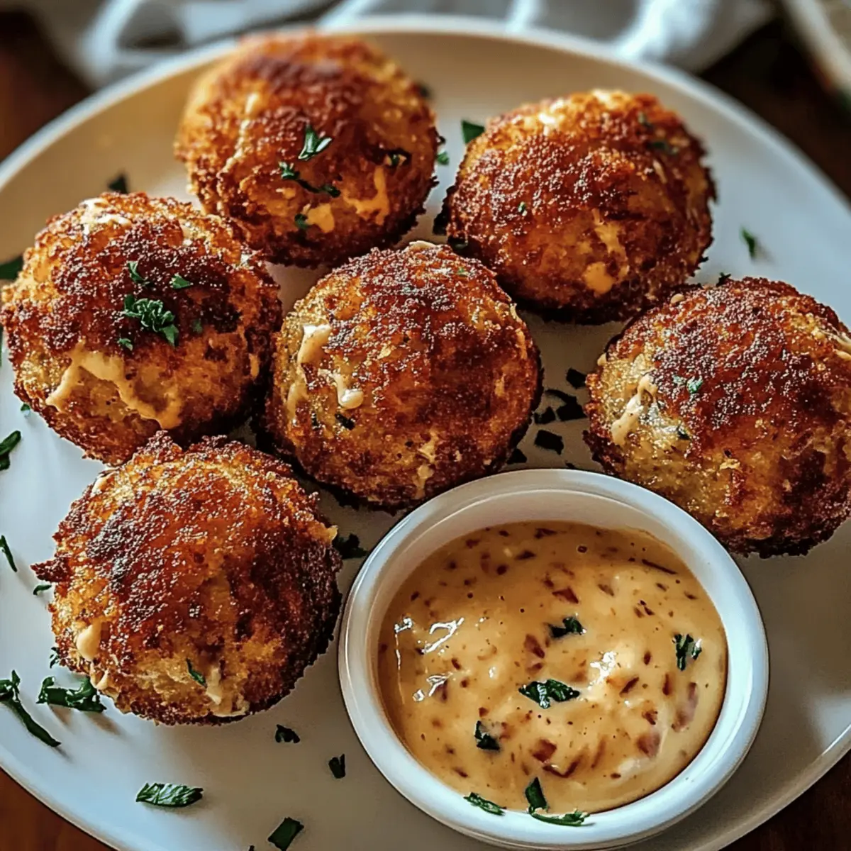 Reuben Balls with Spicy Thousand Island Dipping Sauce uqnhid
