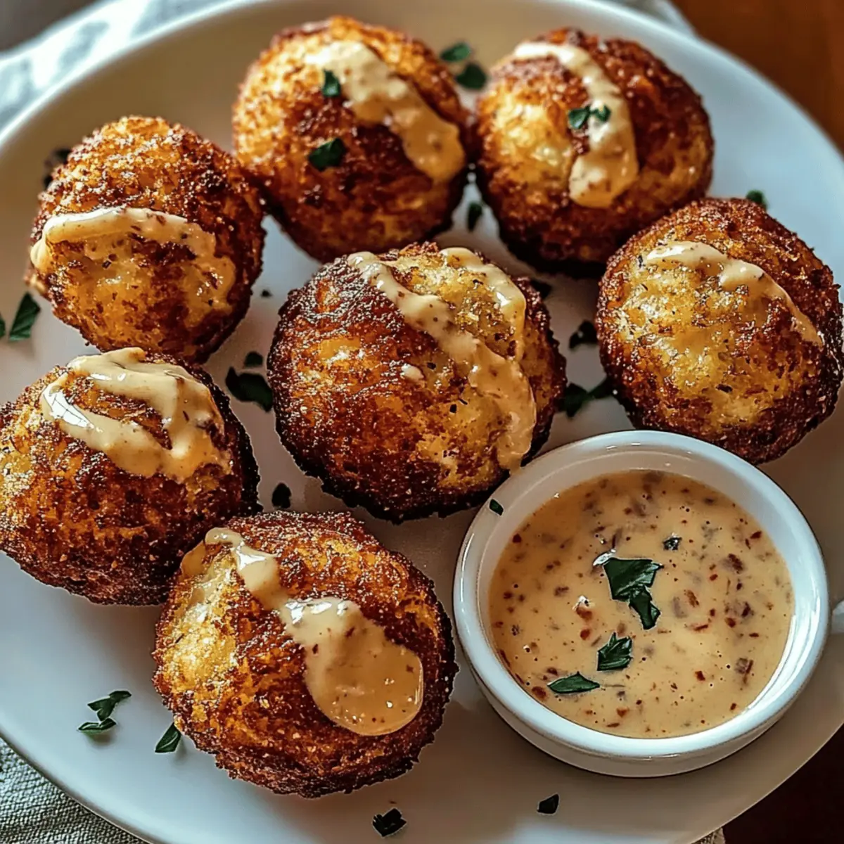 Reuben Balls with Spicy Thousand Island Dipping Sauce wln6bi