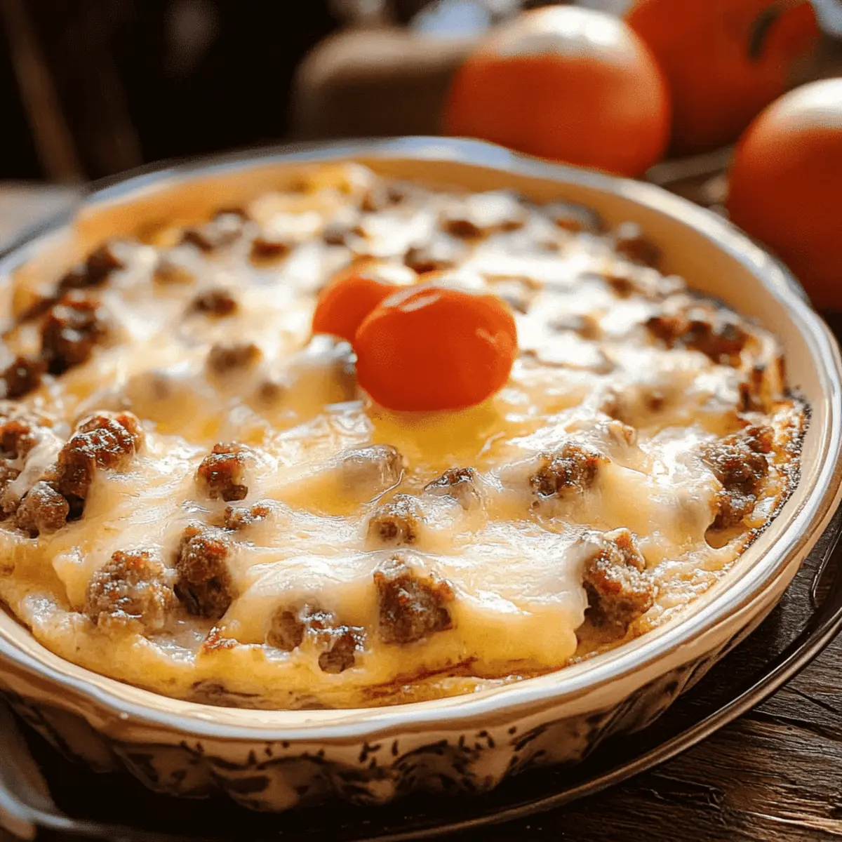 Sausage Pancake Breakfast Casserole kvoprc