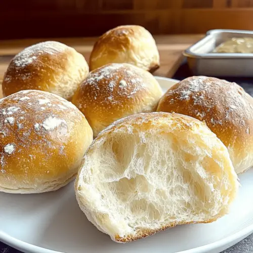 Soft & Chewy Sourdough Ciabatta Hamburger Buns