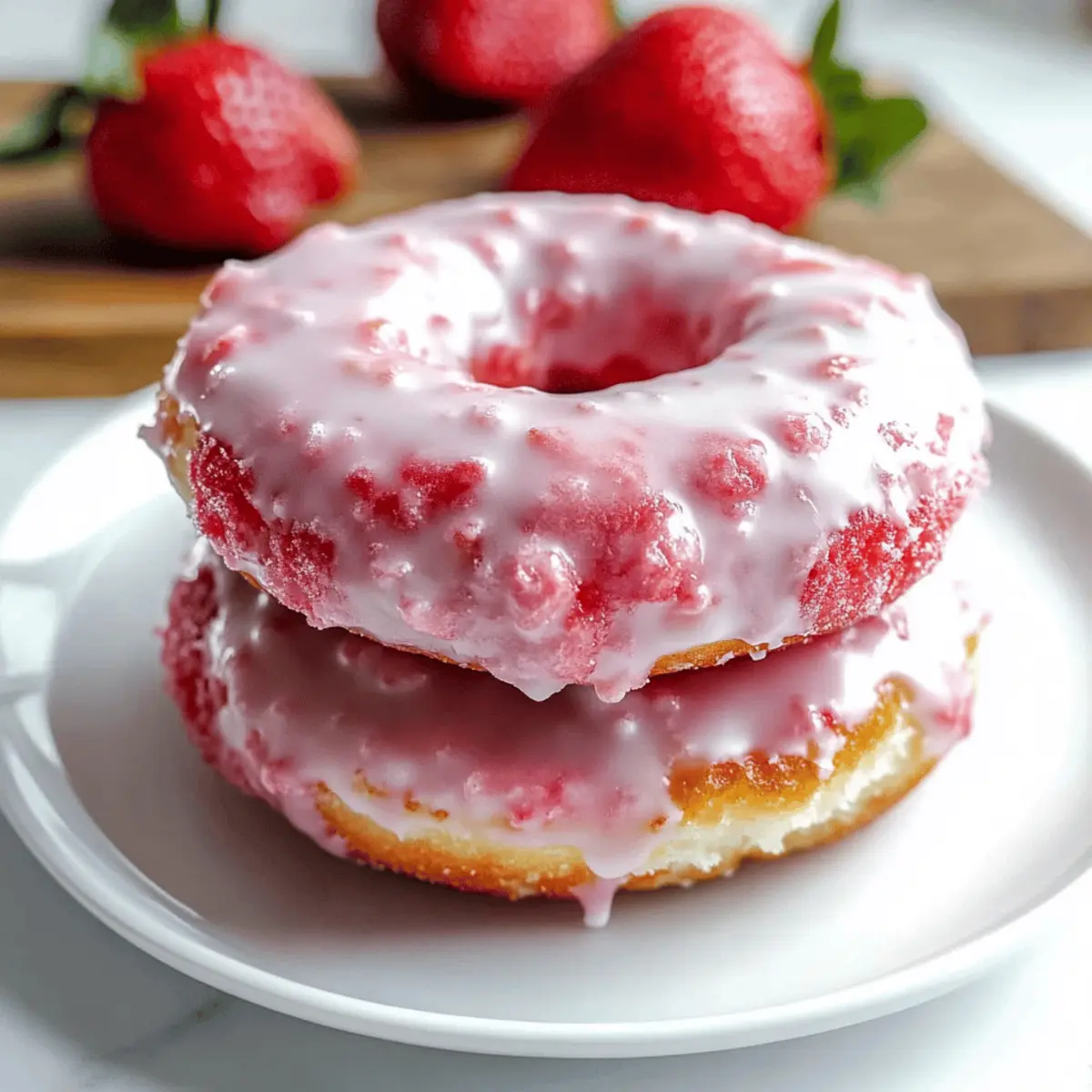 Strawberry Cake Donuts nero5a