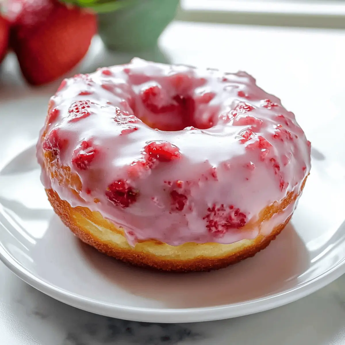 Strawberry Cake Donuts rhm7h5