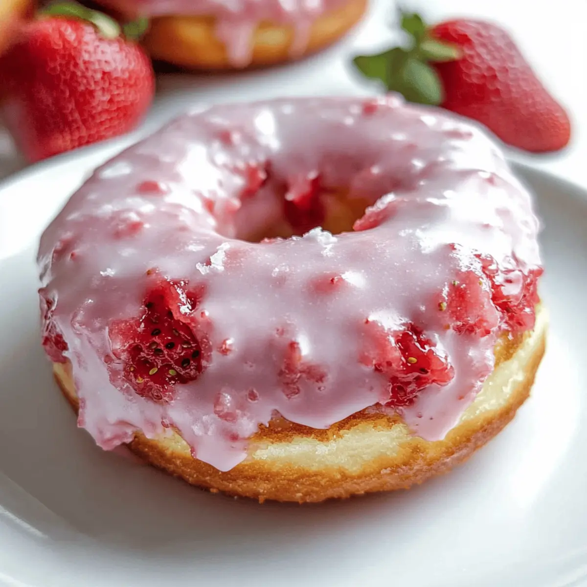 Strawberry Cake Donuts tfdvku