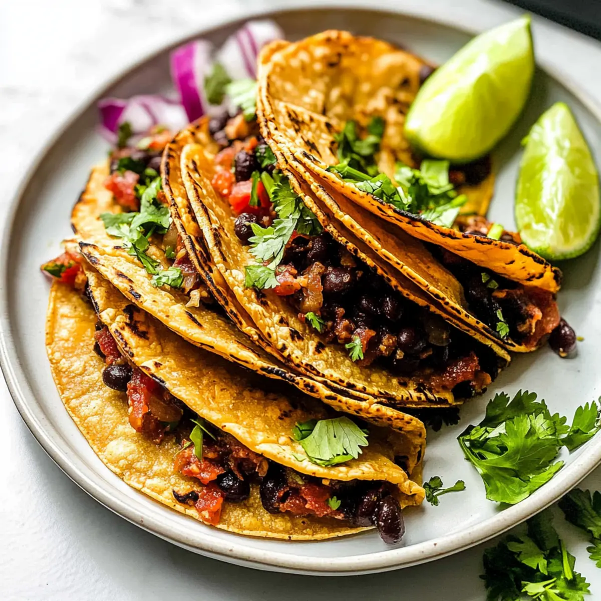 Crispy Black Bean Tacos: Quick, Flavor-packed Vegetarian Goodness 2 08153161 ed66 4bb7 83cc cd63776f863bbl ev4usd
