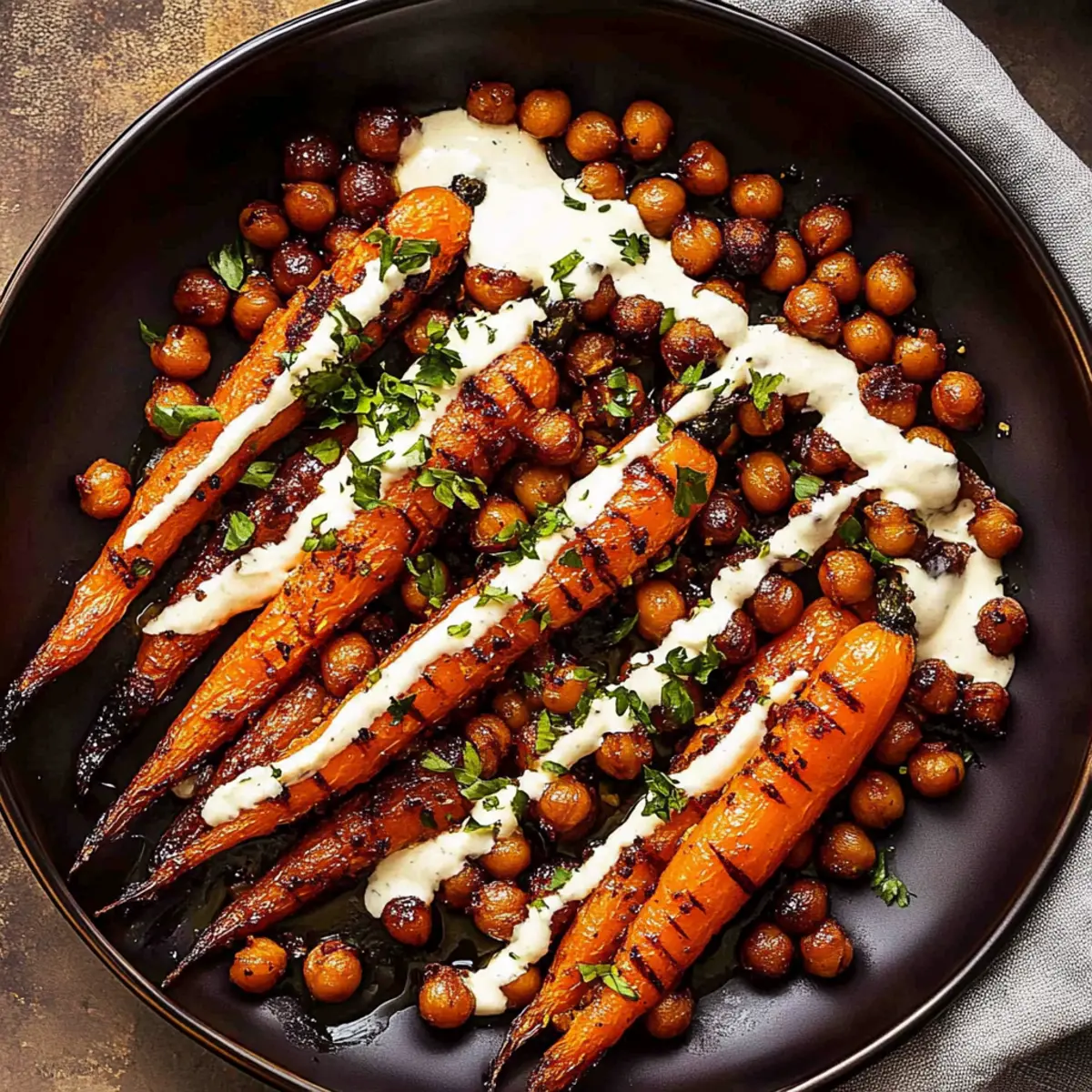 Spicy Maple Roast Carrots with Crispy Chickpeas and Yogurt Sauce 2 43fd5713 d8c8 4a08 970f 2fa73f1cc478bl cma76e