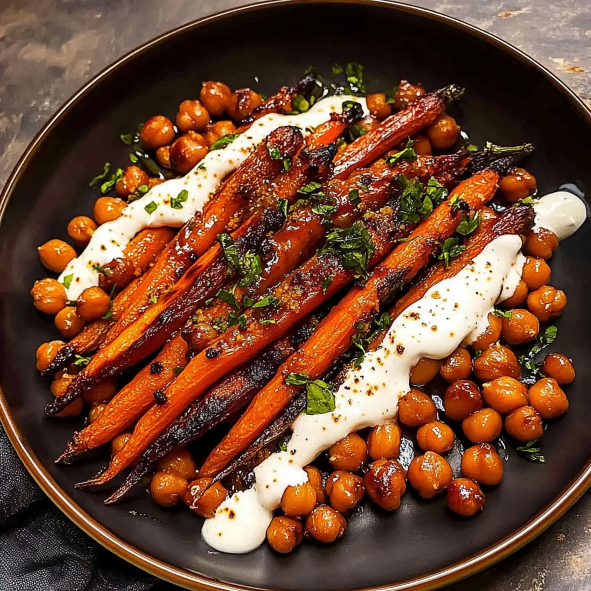 Spicy Maple Roast Carrots with Crispy Chickpeas and Yogurt Sauce 3 43fd5713 d8c8 4a08 970f 2fa73f1cc478br mevgkp