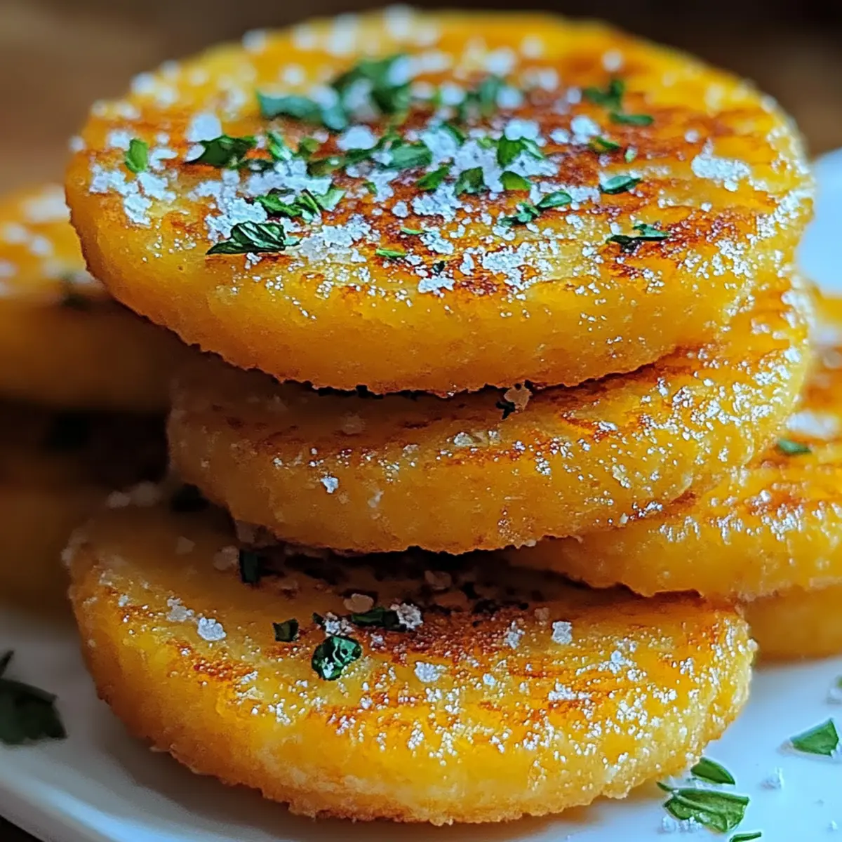 Crispy Parmesan Polenta Rounds kbbzn2