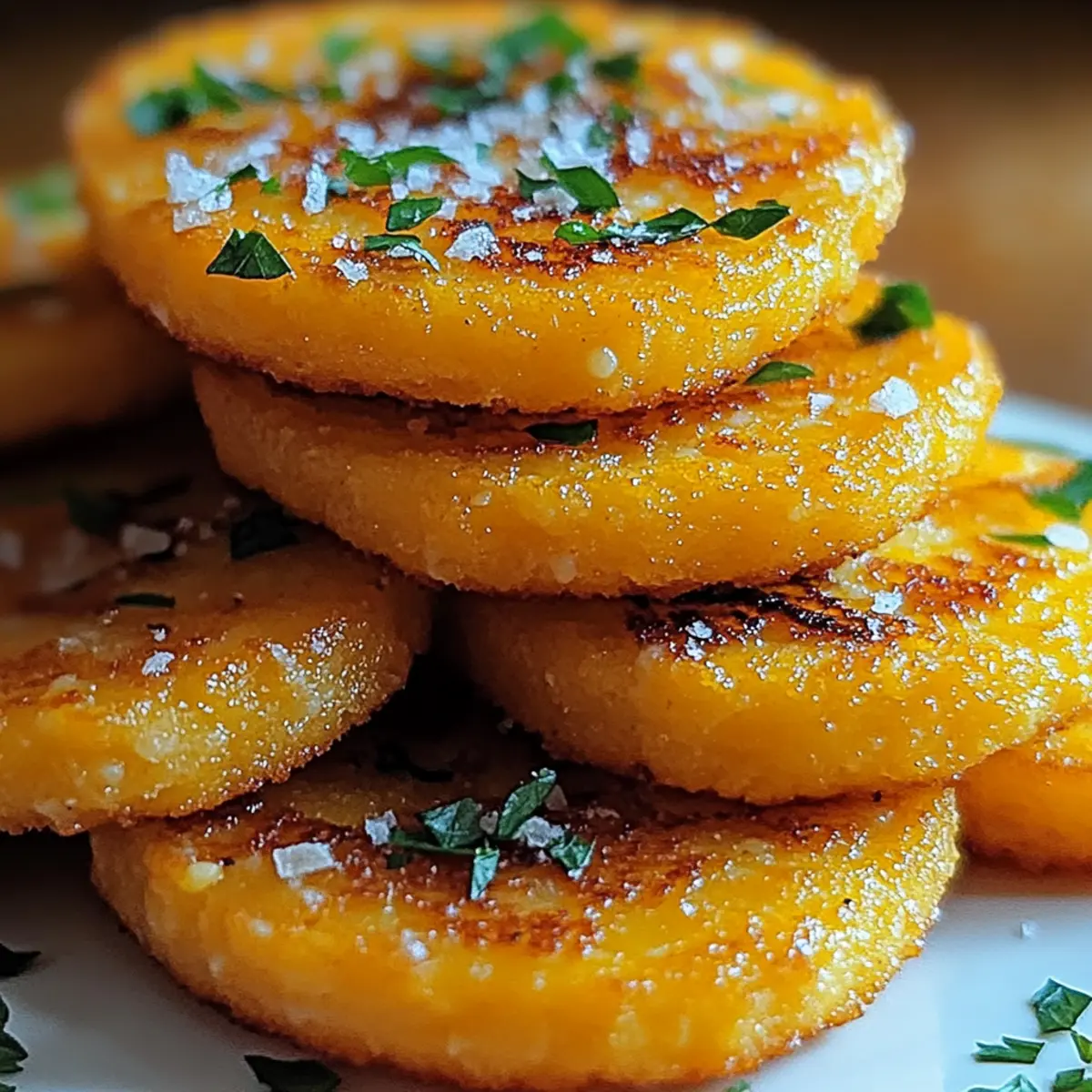 Crispy Parmesan Polenta Rounds z67r36