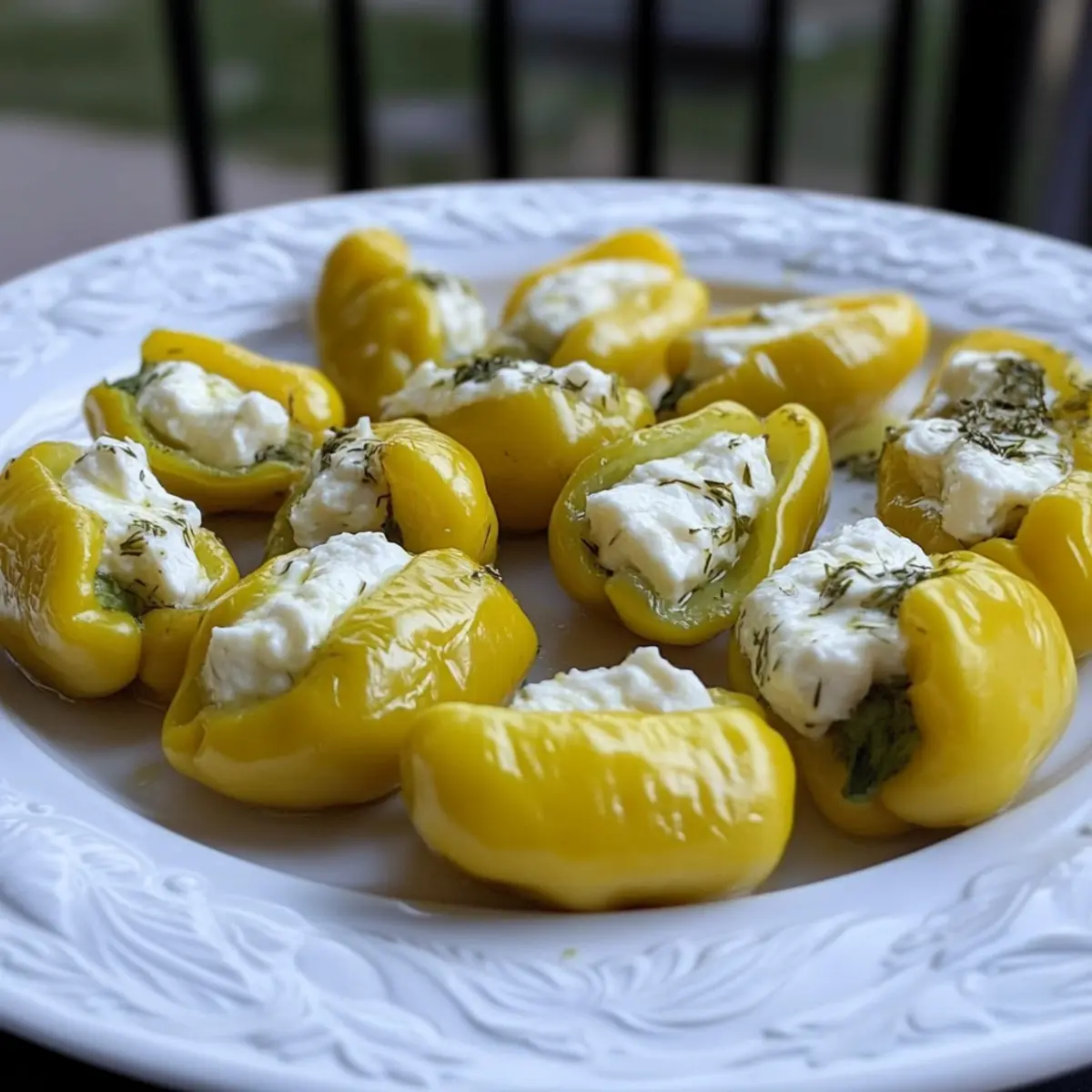 Herbed Goat Cheese Stuffed Peperoncini qjrguz