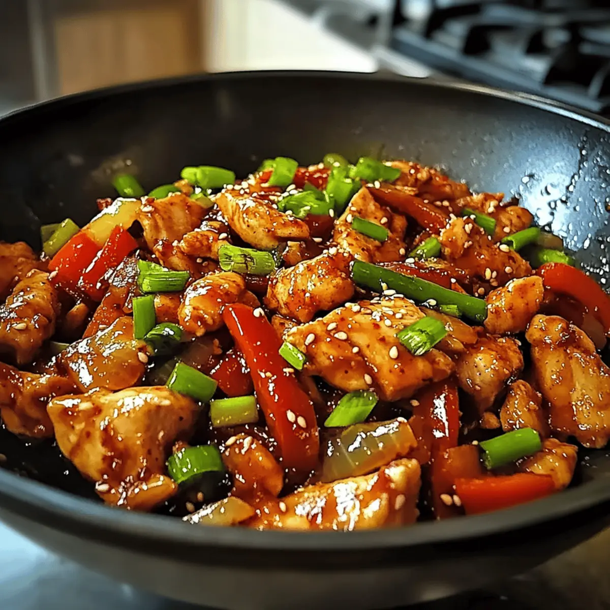 Korean Spicy Chicken Stir Fry b3caco