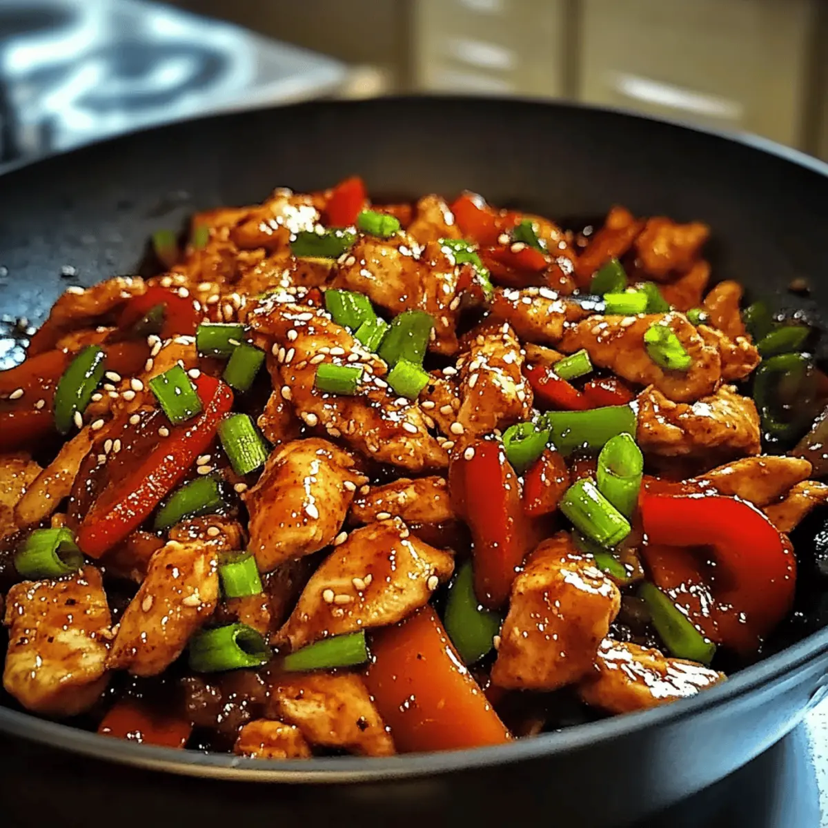 Korean Spicy Chicken Stir Fry