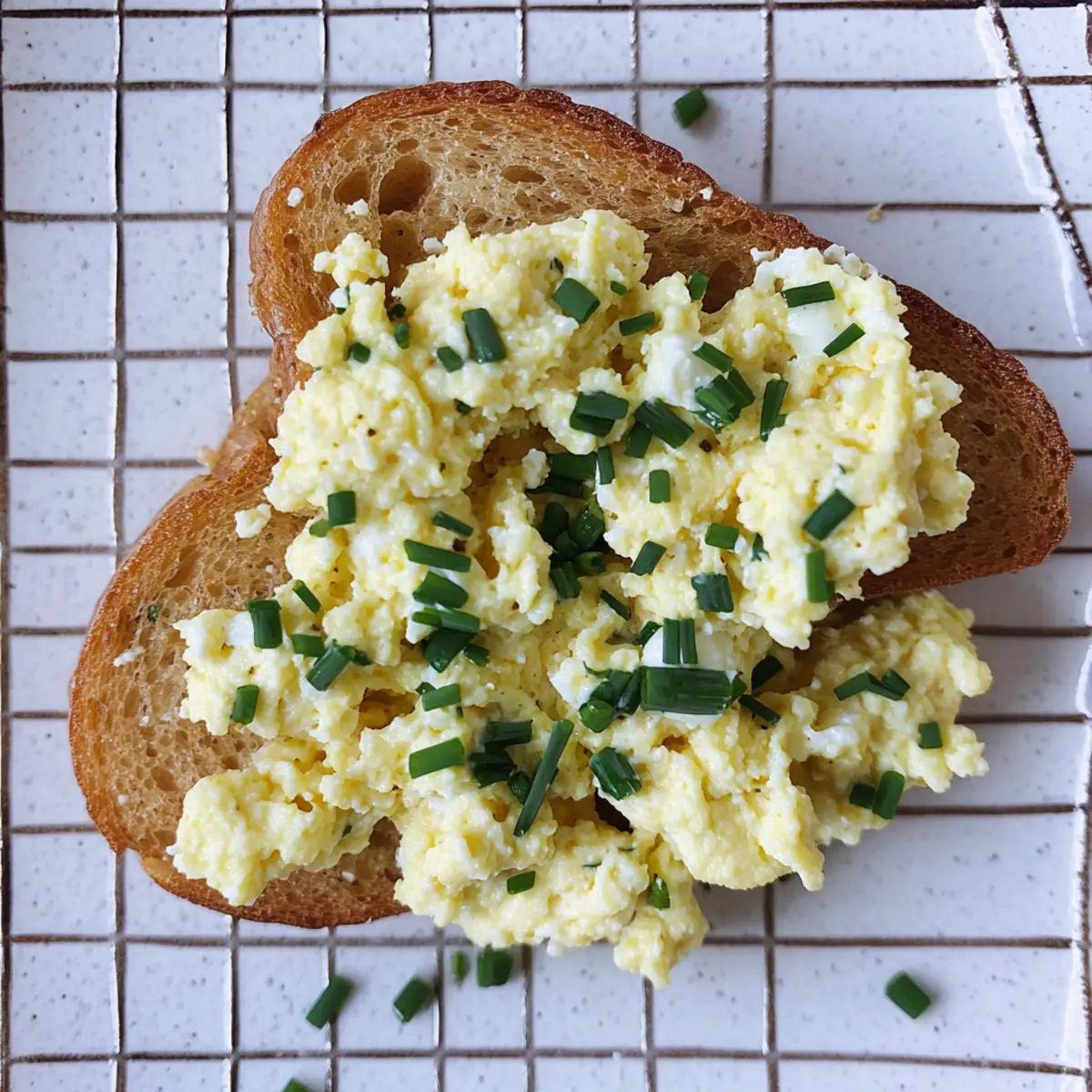 Creamy Scrambled Eggs with Ricotta and Chives in a Flash 3 Scrambled Eggs with Ricotta and Chives wqkud9