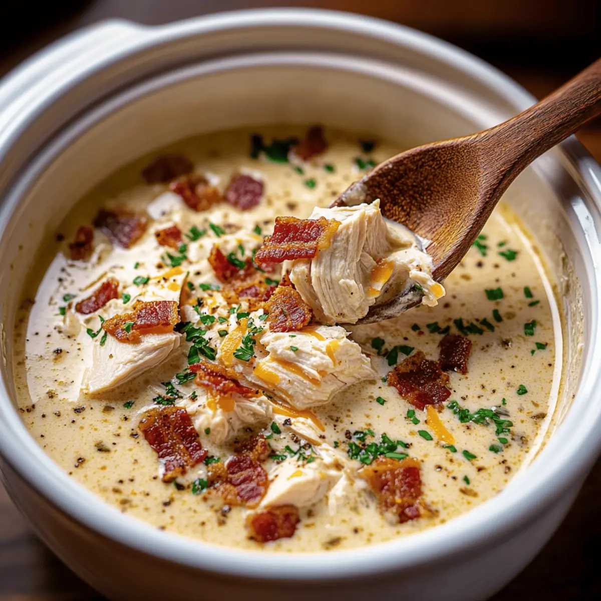 Slow Cooker Keto Chicken Cream Cheese Soup ntnu6v