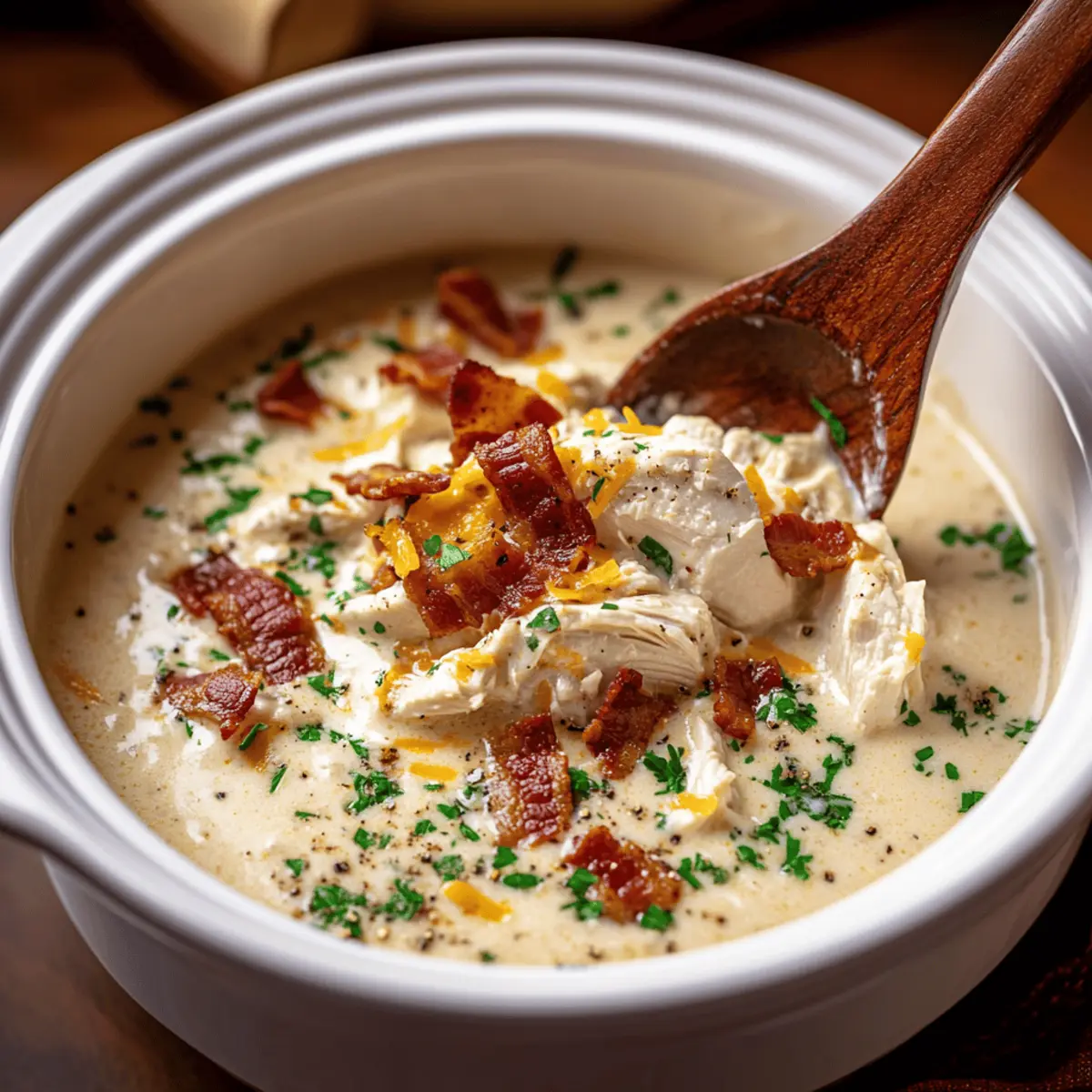 Slow Cooker Keto Chicken Cream Cheese Soup o5yand